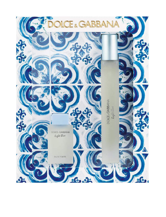 PRE-ORDEN Mini Light Blue Eau de Toilette Set | DOLCE & GABBANA (POR FAVOR REVISA LOS TIEMPOS DE ENTREGA EN LA DESCRIPCIÓN)