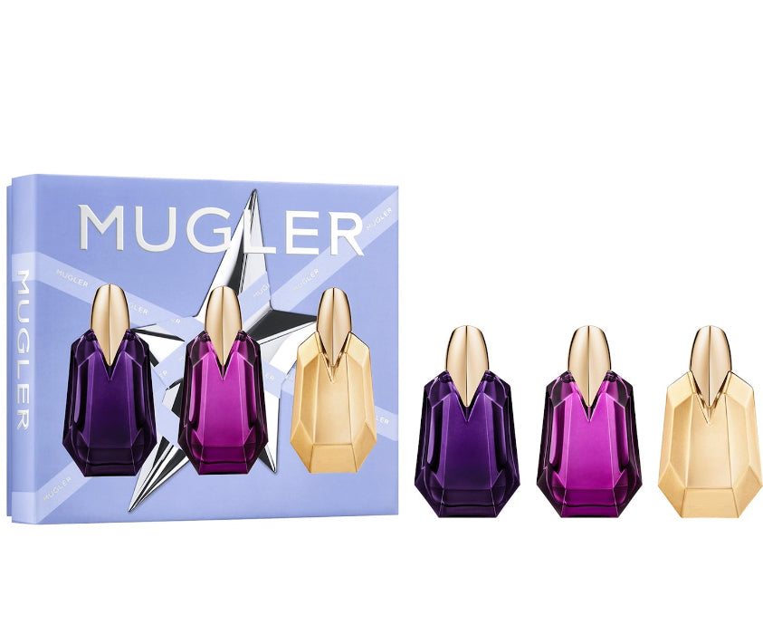 PREORDEN- Mini Alien Eau de Parfum Trio Set | MUGLER (TARDA DE 2 a 4 SEMANAS EN LLEGAR)