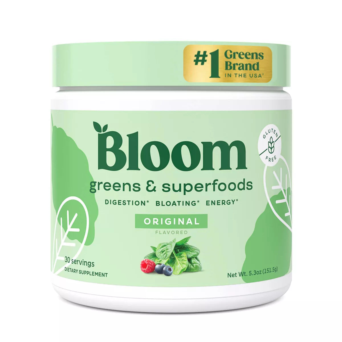 PRE-ORDEN BLOOM NUTRITION Original Greens and Superfoods Powder | BLOOM
