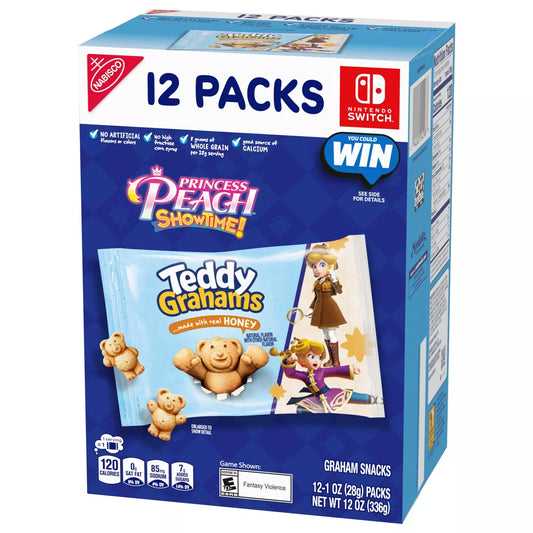 PRE-ORDEN Teddy Grahams Honey Graham Snacks - 12oz/12ct | TARGET (REVISA TIEMPOS DE ESPERA)