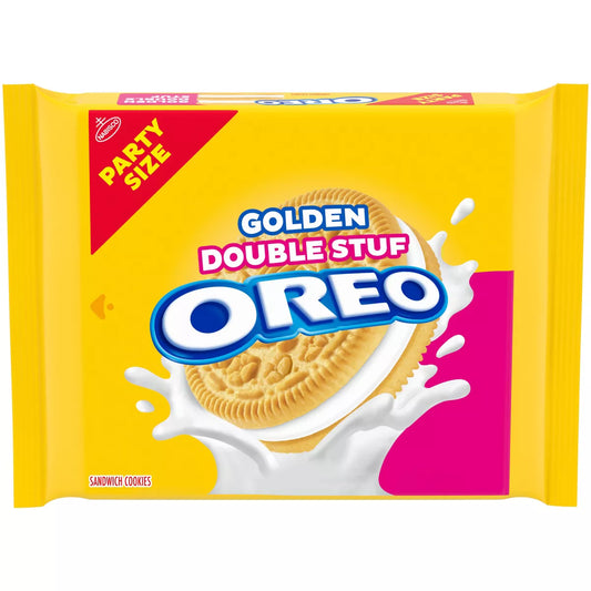 PRE-ORDEN Oreo Golden Double Stuf Cookies 24.95oz | TARGET (REVISA TIEMPOS DE ESPERA)