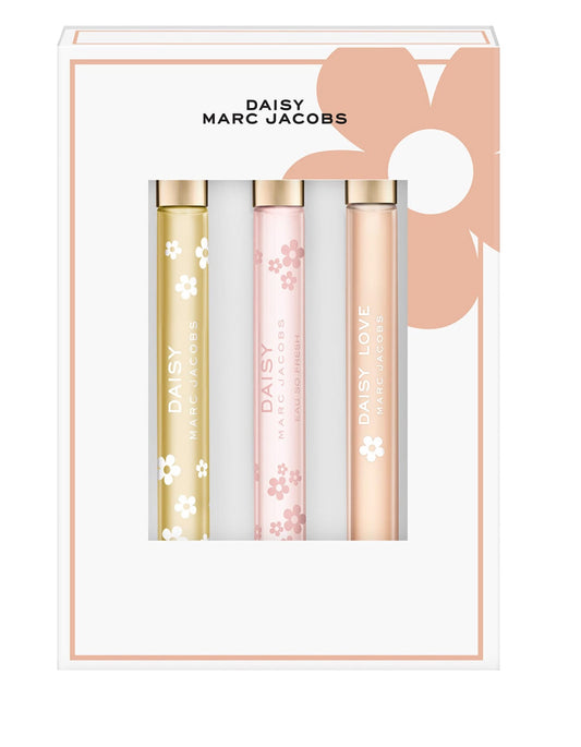 PREORDEN- Daisy Travel Spray Trio Perfume Set | MARC JACOBS FRAGRANCES (TARDA DE 2 a 4 SEMANAS EN LLEGAR)