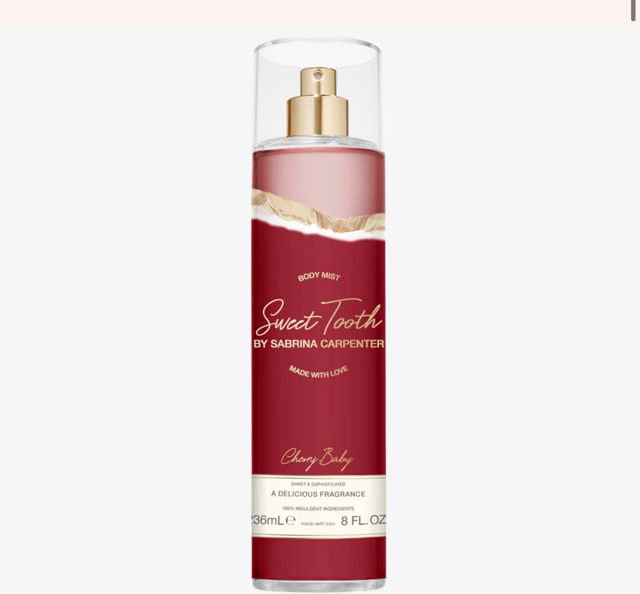 PRE- ORDER - CHERRY BABY BODY MIST | Sabrina Carpenter - REVISA TIEMPOS DE ENTREGA