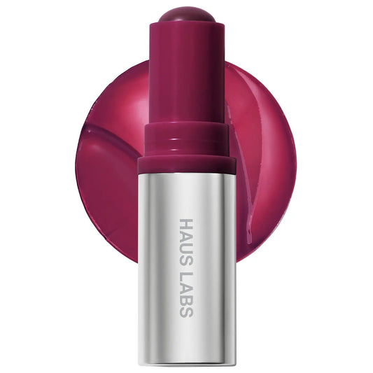 PRE-ORDEN Color Fuse Longwear Hydrating Glassy Lip + Cheek Blush Balm Stick | HAUS LABS