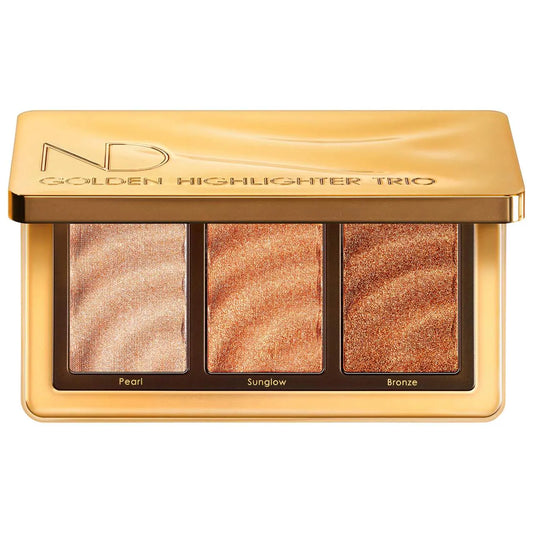 Golden Highlighter Trio Multi-Use Hybrid Glow Palette | NATASHA DENONA