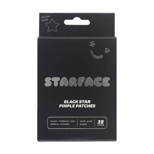 PRE-ORDEN Starface Black Star Pimple Patches - 32ct | STARFACE