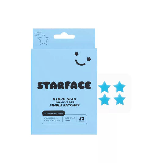 PRE-ORDEN Starface Hydro-Star + Salicylic Acid Pimple Patches - 32ct | STARFACE