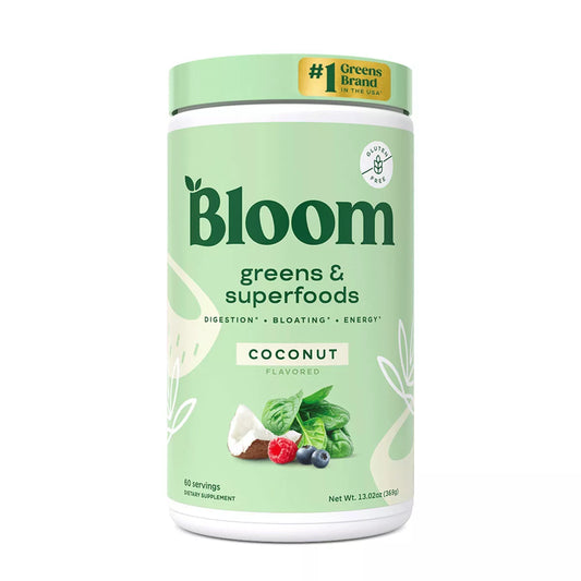 PRE-ORDEN BLOOM NUTRITION Greens and Superfoods Powder - Coconut | BLOOM