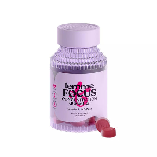 PRE-ORDEN Lemme Concentration & Focus Vitamins Gummies - 50ct | LEMME