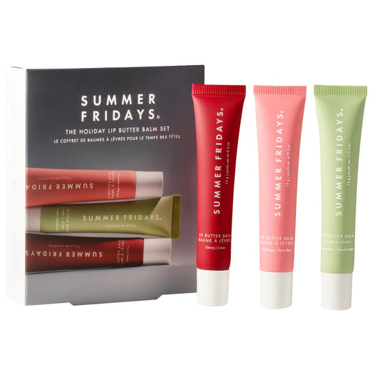 PREORDER -The Lip Butter Balm Set | SUMMER FRIDAYS -(POR FAVOR REVISA LOS TIEMPOS DE ENTREGA EN LA DESCRIPCIÓN)