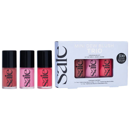 PREORDEN -Mini Dew Blush Trio Set | SAIE - REVISA TIEMPOS DE ENTREGA