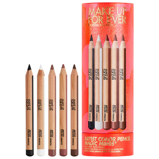 PREORDER -Mini Artist Color Pencil Lipliner & Eyeliner Kit | MEKEUP FOREVER(POR FAVOR REVISA LOS TIEMPOS DE ENTREGA EN LA DESCRIPCIÓN)