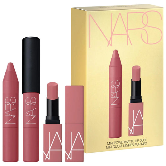 PREORDEN -Mini Powermatte Lip Pencil and Lipsick Duo Set | NARS - REVISA TIEMPOS DE ENTREGA